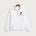 GF E2E Test 03 Girls Basketball - White Nike Club Fleece Sleeve Swoosh 1/2-Zip NKDX6718