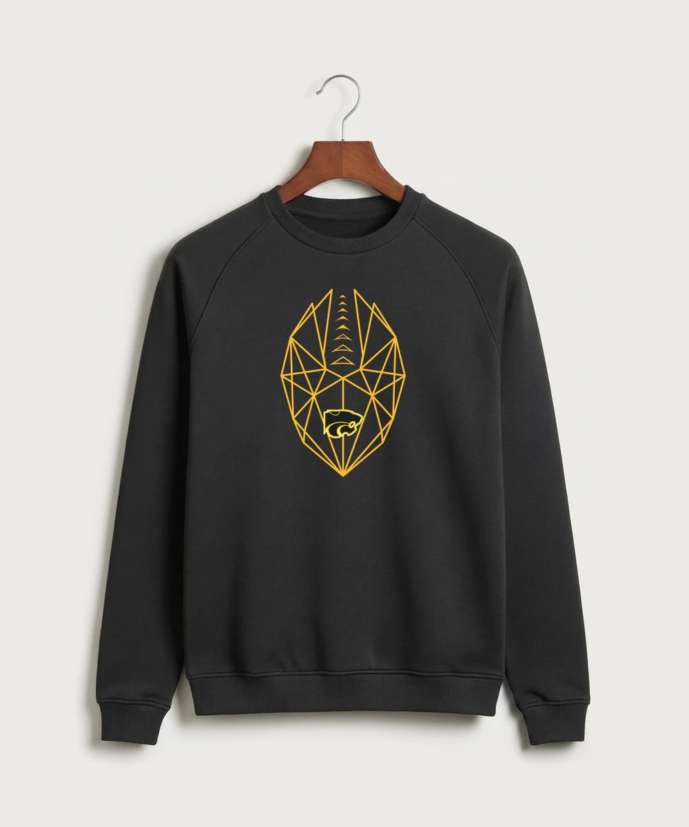 Le-Win Football - Black Crewneck
