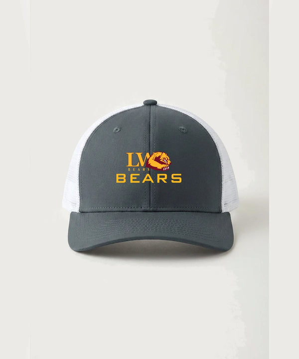 Lake of the Woods High School Football (Boys) - Iron Grey/ White Sport-Tek Club Trucker Cap STC46