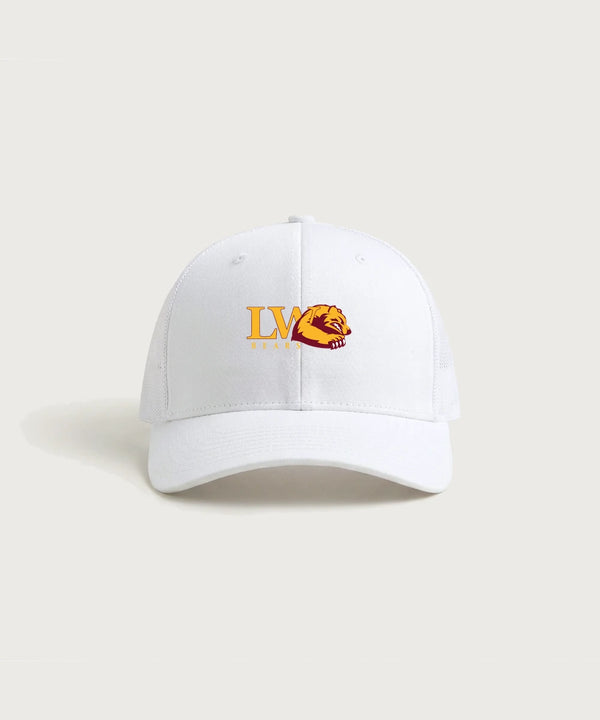 Lake of the Woods High School Football (Boys) - White/ White Sport-Tek Club Trucker Cap STC46