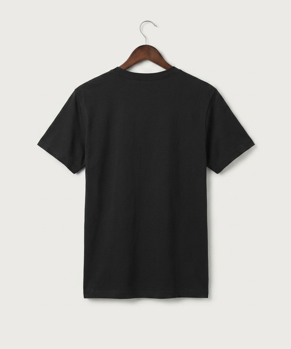 Proctor High School Football (Boys) - Jet Black Port & Co Core Cotton Tee. PC54 (back)