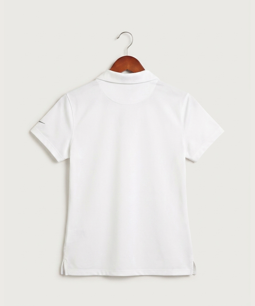 Wisconsin Hanger Test - White Polo - Left Chest (back)
