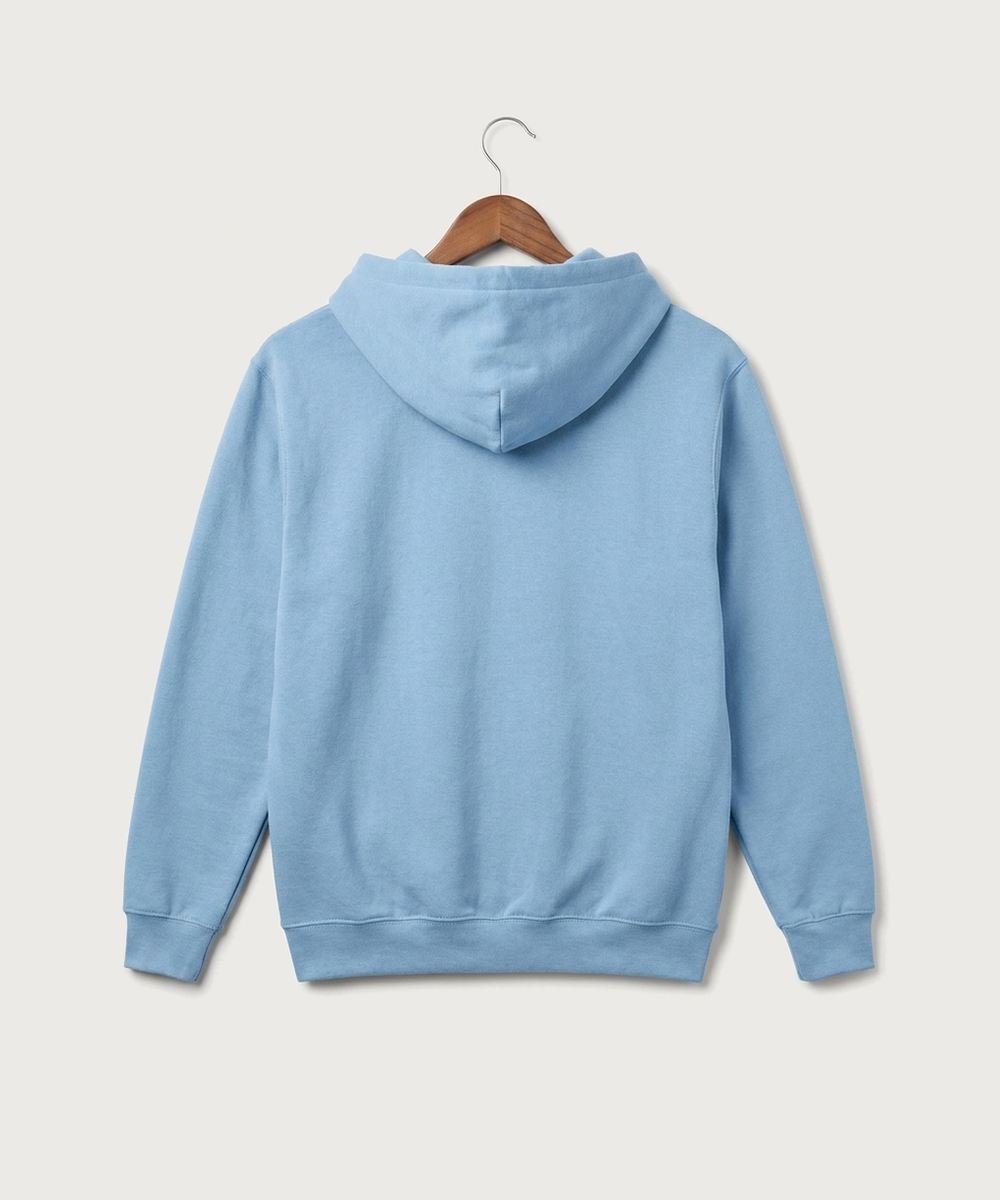 Leading Edge South Carolina Team Store - Tundra Blue Port & Co Core Fleece Pullover Hooded Sweatshirt. PC78H (back)
