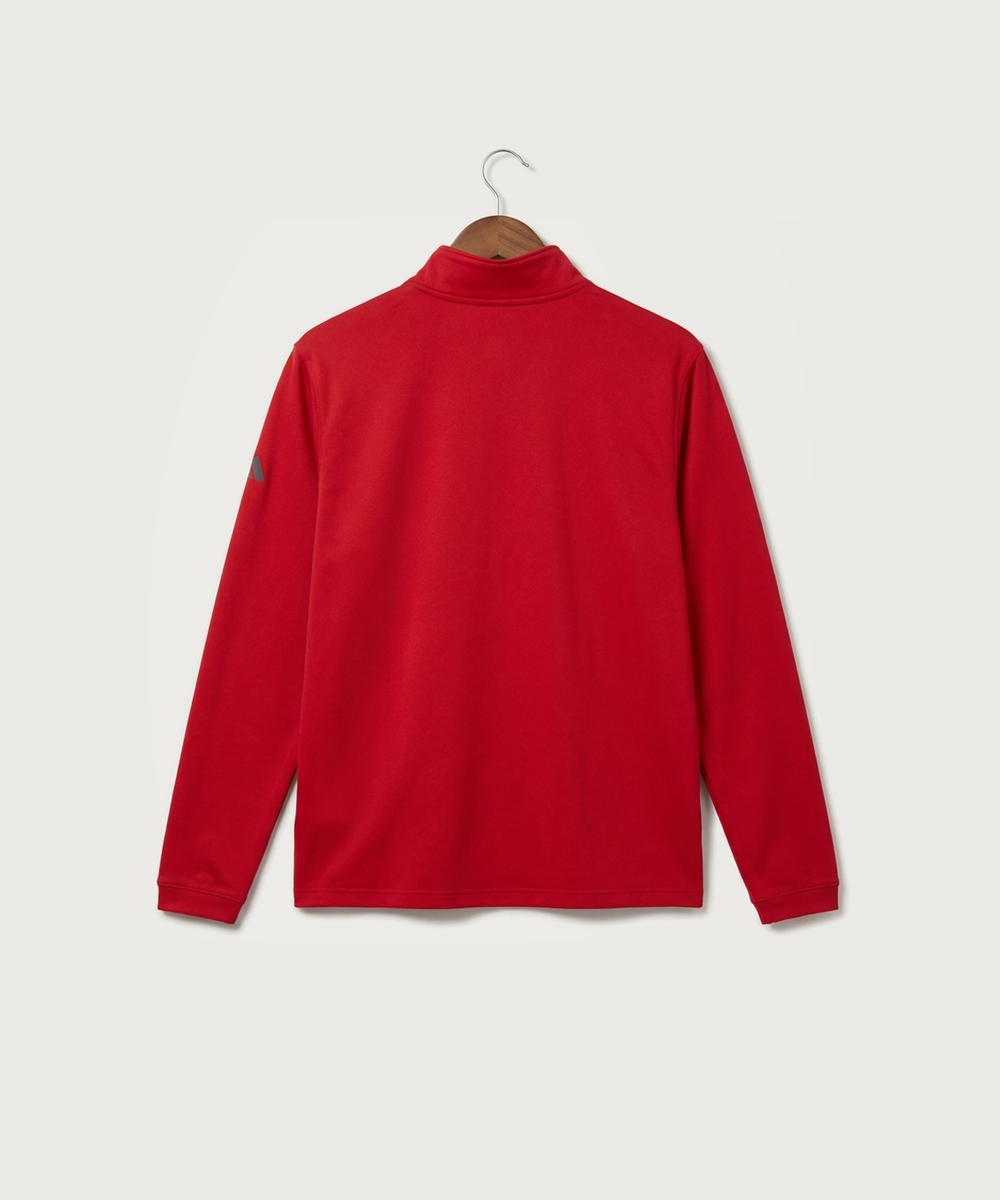 Moline Cheer general - Power Red Men's Ultimate365 Lightweight Quarter-Zip Pullover (back)