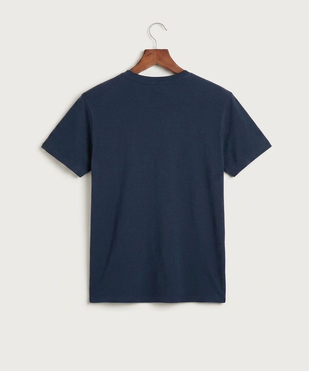 Hudson Cheer & Stunt - True Navy Port & Co Core Cotton Tee. PC54 (back)