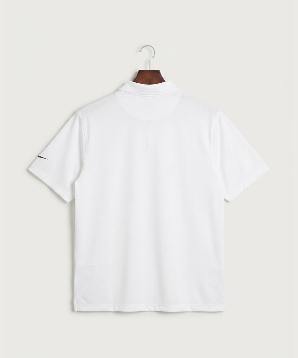 Wisconsin Hanger Test - White Polo - Left Chest (back)