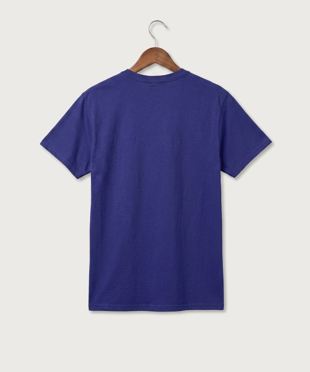 Axtell High School Basketball (Girls) Team Store - Purple Port & Co Core Cotton Tee. PC54 (back)
