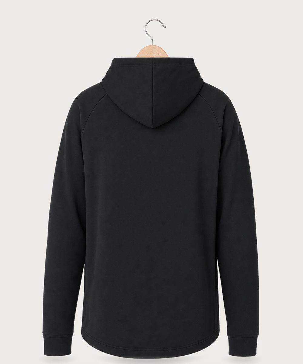Ada Borup High School Football (Boys) - Black Hoodie (back)