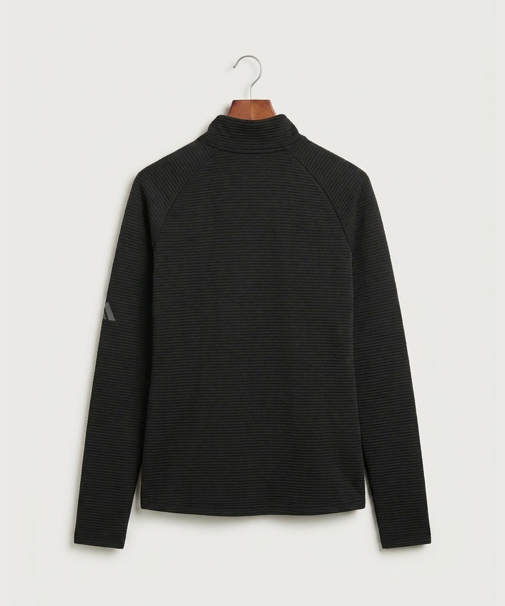 Wisconsin Hanger Test - Black Quarter Zip - Left Chest (back)