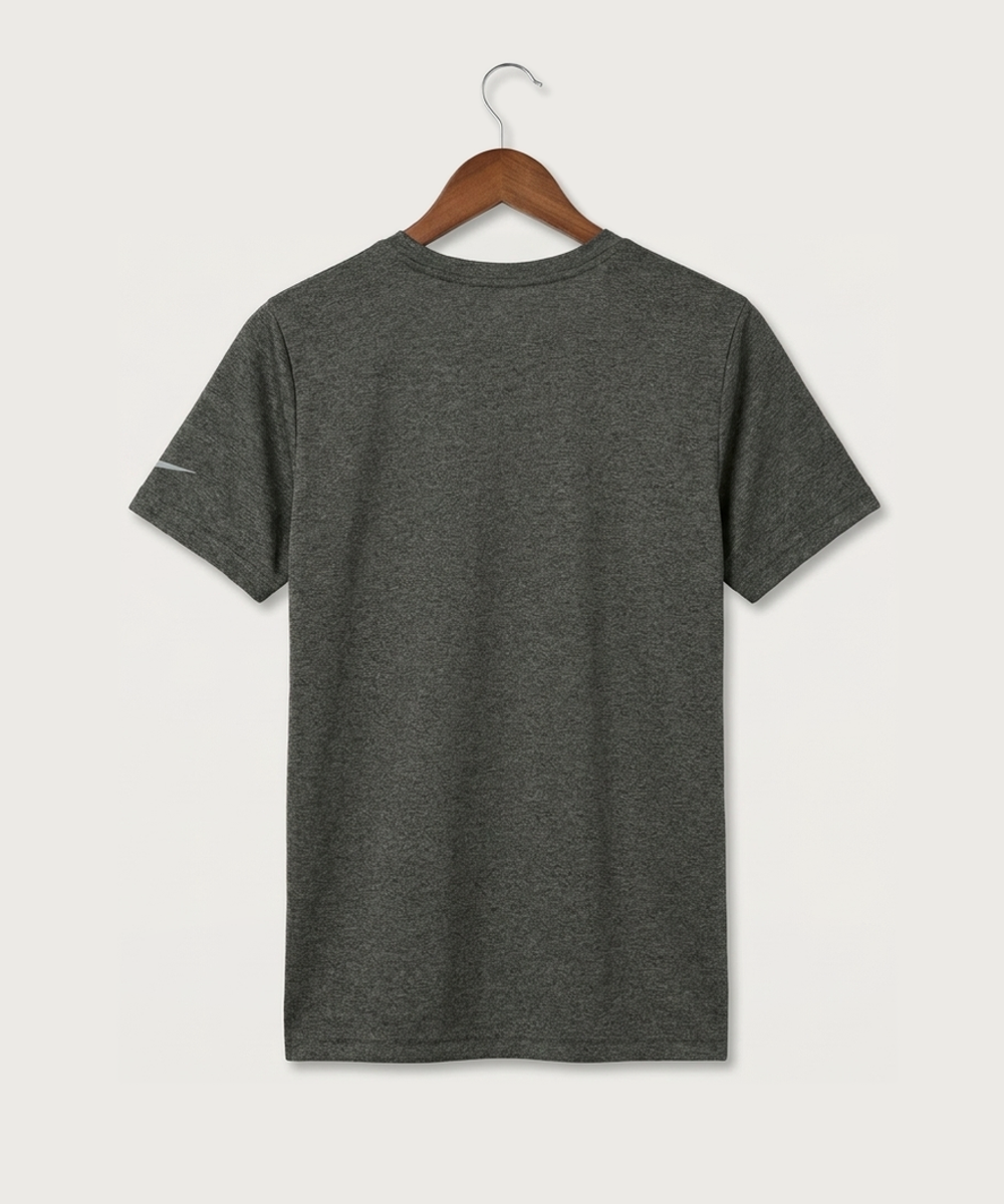 Proctor High School Football (Boys) - Dark Smoke Heather Nike Youth Swoosh Sleeve rLegend Tee NKDX8787 (back)