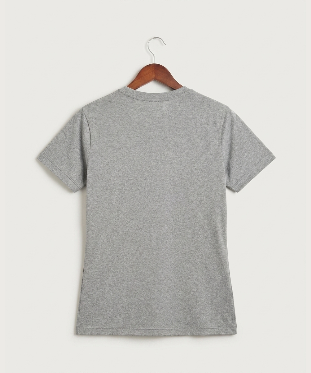 Wisconsin Hanger Test - Gray Tee - Full Front (back)