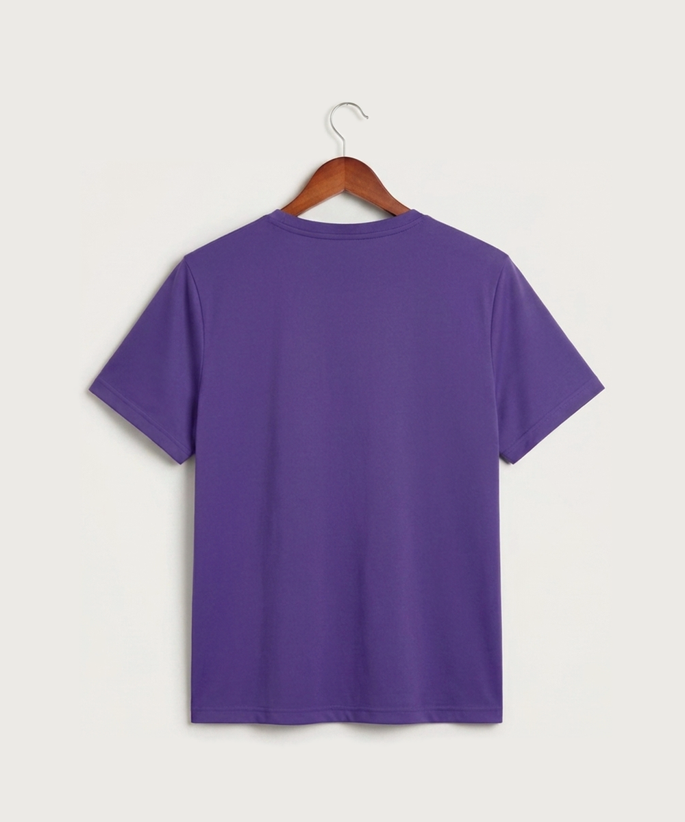 Albany High School Athletics - Purple Sport-Tek PosiCharge Competitor Tee. ST350 (back)