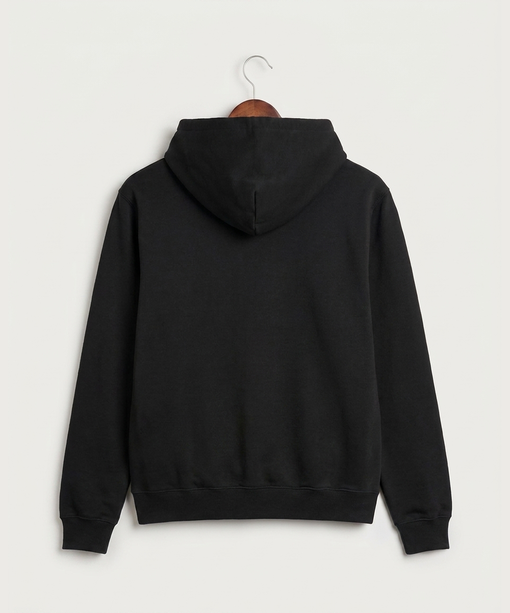 Wisconsin Hanger Test - Black Hoodie Value - Left Chest (back)