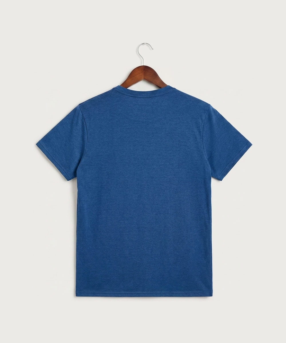 Wayzata High School Football (Boys) - True Royal Heather Sport-Tek PosiCharge Competitor Tee. ST350 (back)