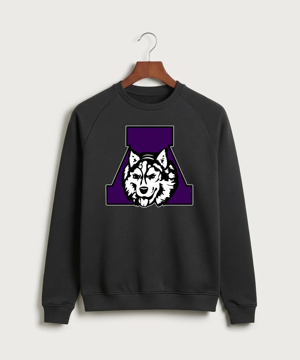 Albany High School Tennis (Boys) - Black Crewneck