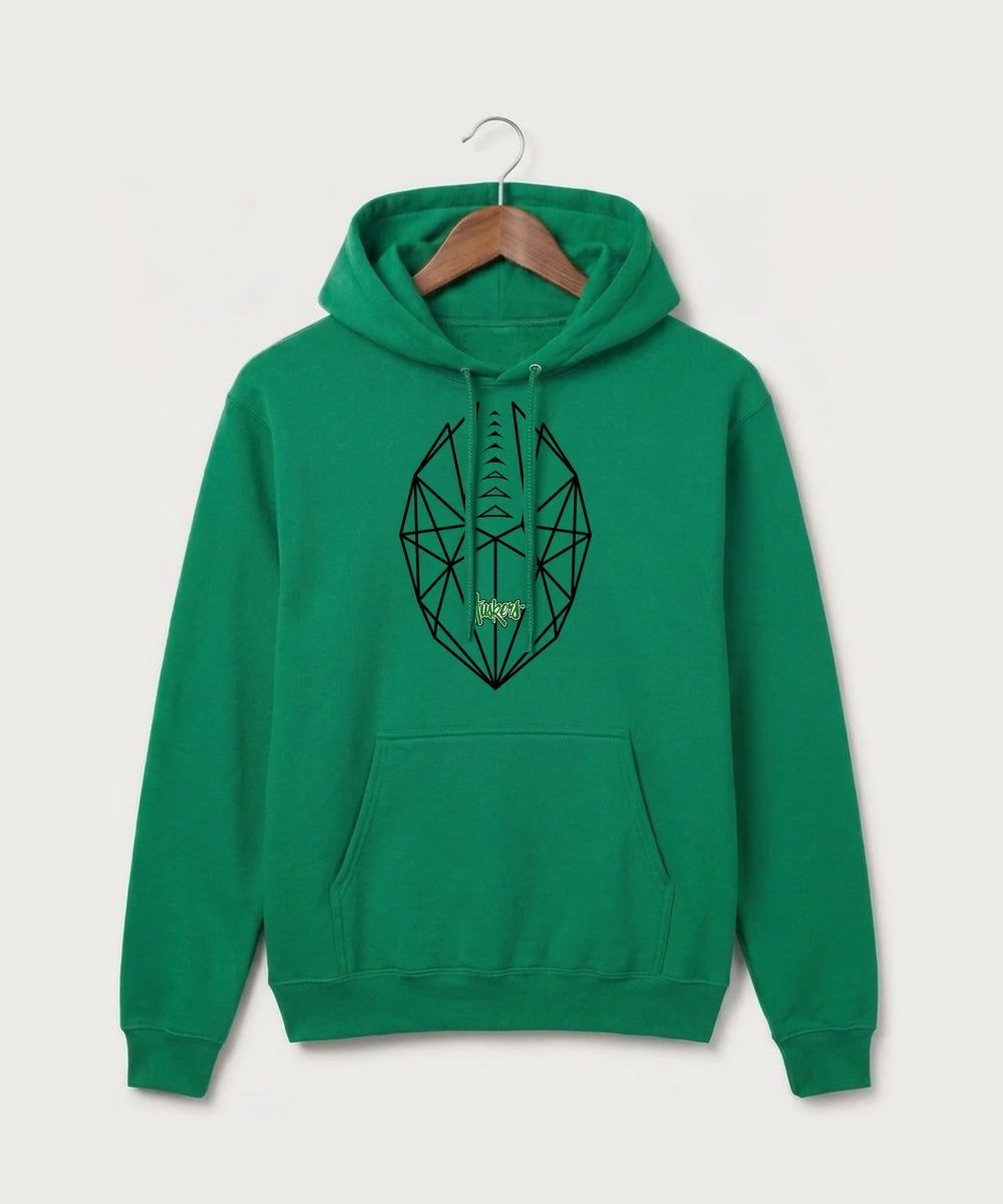 Holdingford High School Football (Boys) - Kelly Port & Co Core Fleece Pullover Hooded Sweatshirt. PC78H