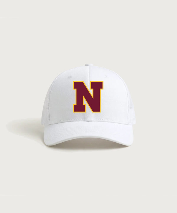 Northfield High School Volleyball (Girls) - White/ White Sport-Tek Club Trucker Cap STC46