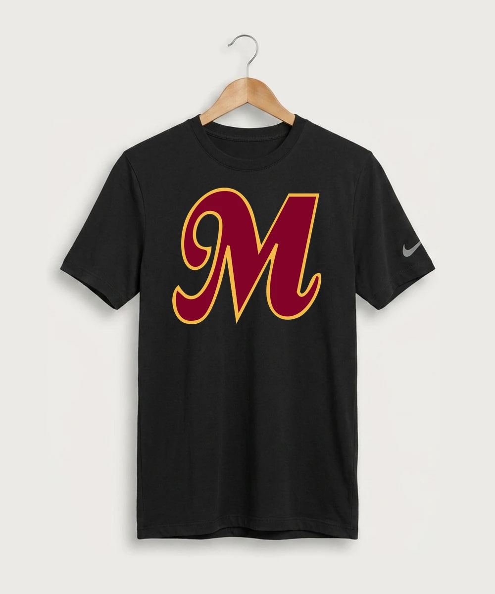 MAYBA Baseball Team Store - Black Nike Swoosh Sleeve rLegend Tee NKDX8730