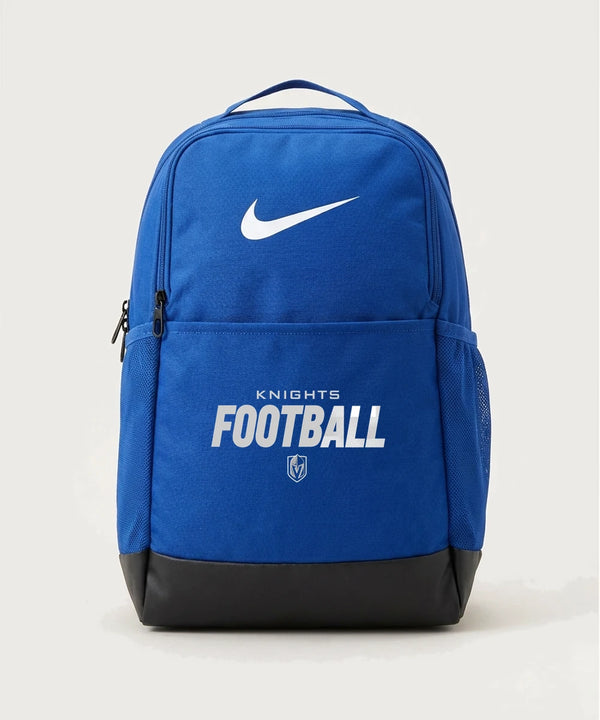 Lake Crystal-Welcome-Memorial High School Football (Boys) - Game Royal Nike Brasilia Medium Backpack NKDH7709