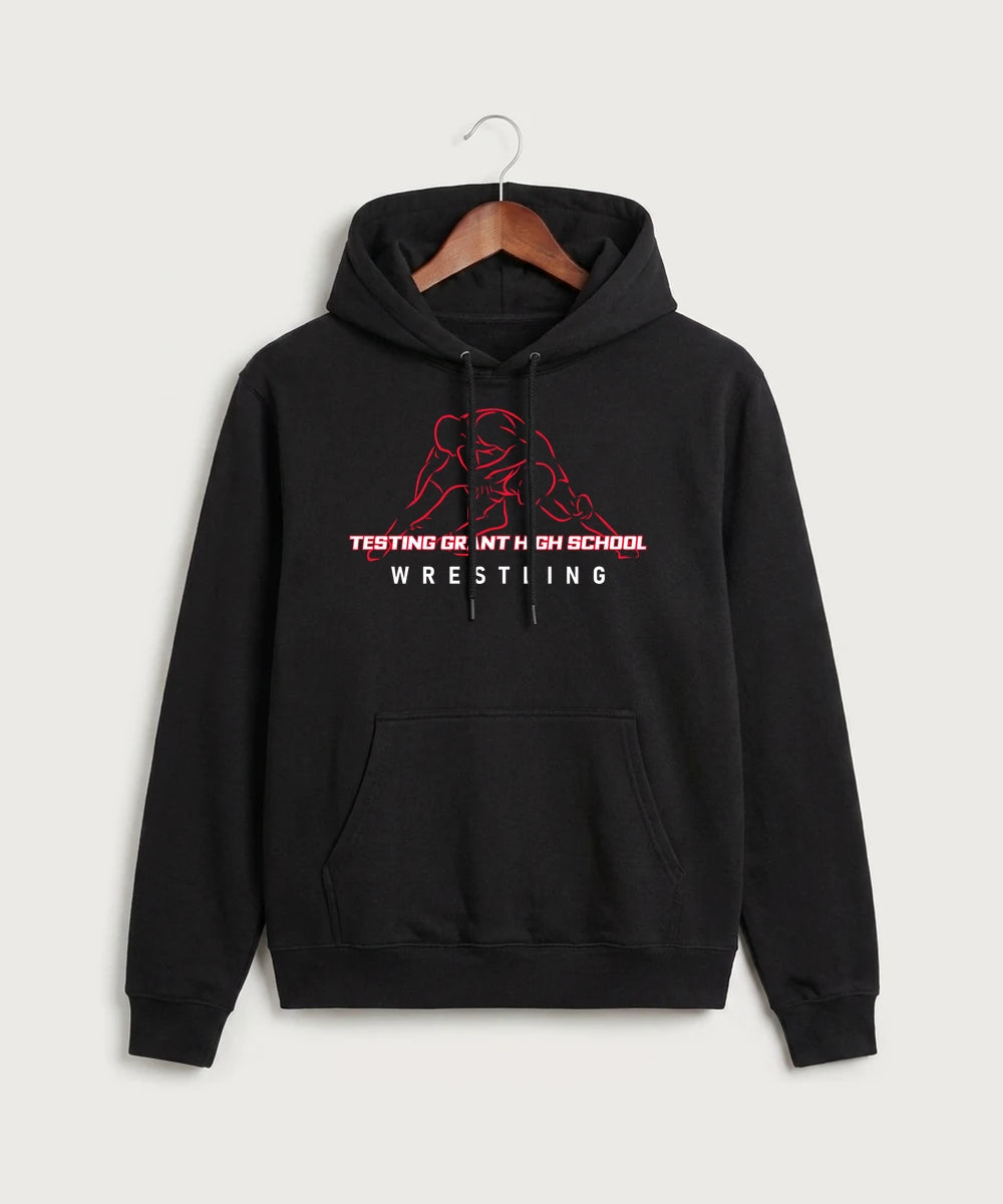 GF E2E Test 01 Wrestling - Black Hoodie Value
