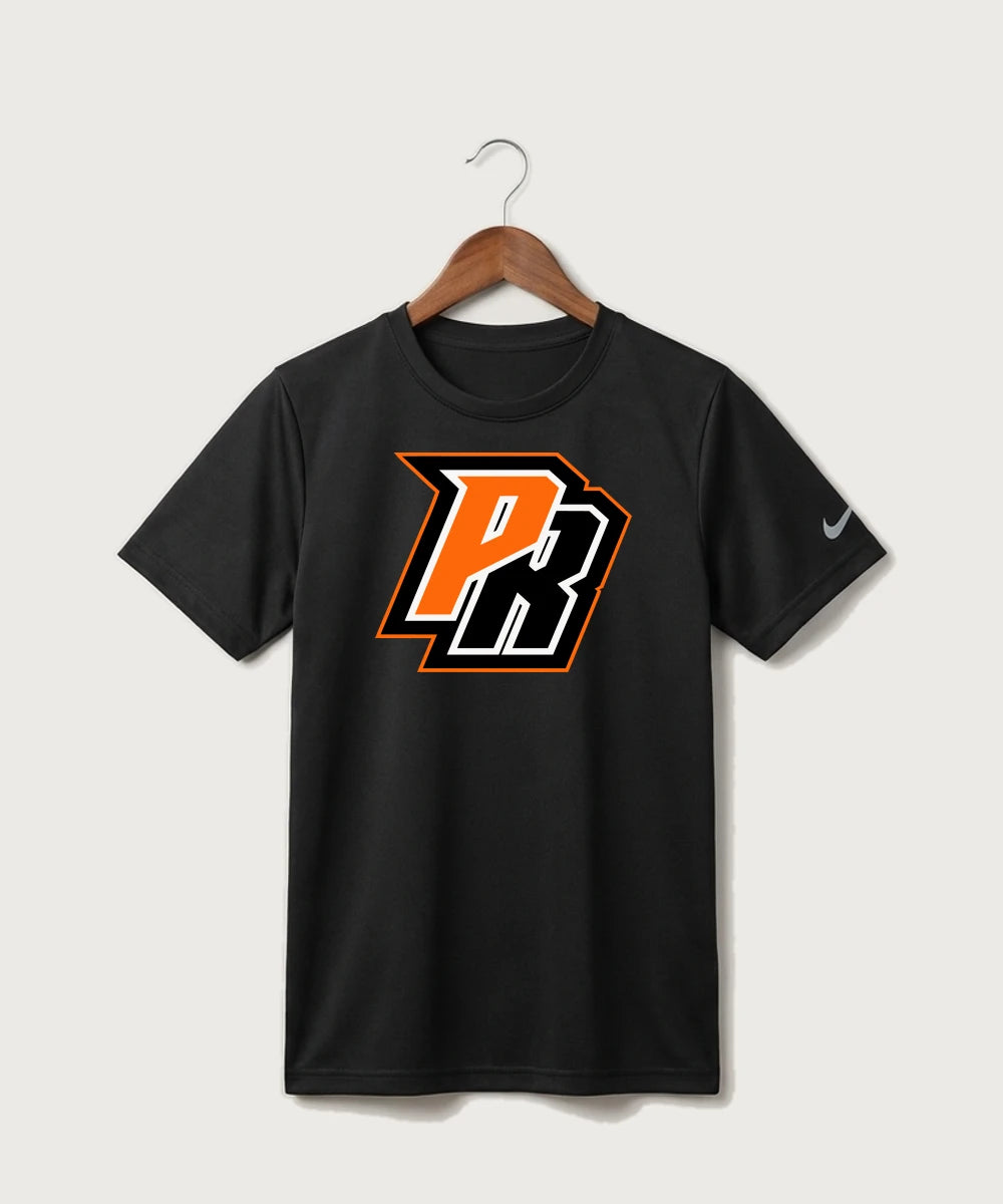 Park Rapids Area High School Football (Boys) - Black Nike Youth Swoosh Sleeve rLegend Tee NKDX8787