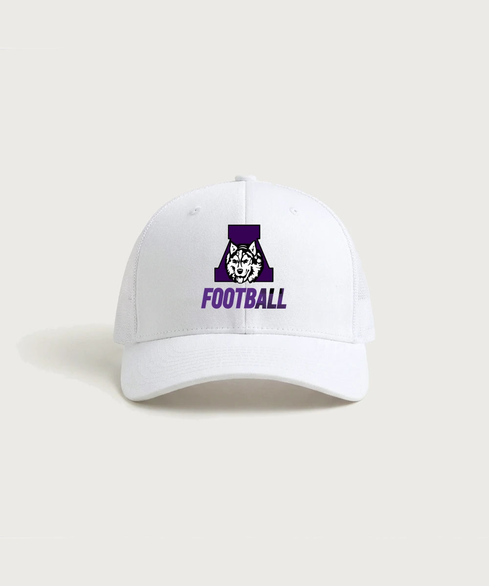 Albany High School Football (Boys) - White/ White Sport-Tek Club Trucker Cap STC46