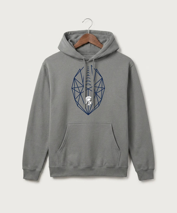 GF E2E Test 10 Player Packs - Medium Grey Port & Co Core Fleece Pullover Hooded Sweatshirt. PC78H
