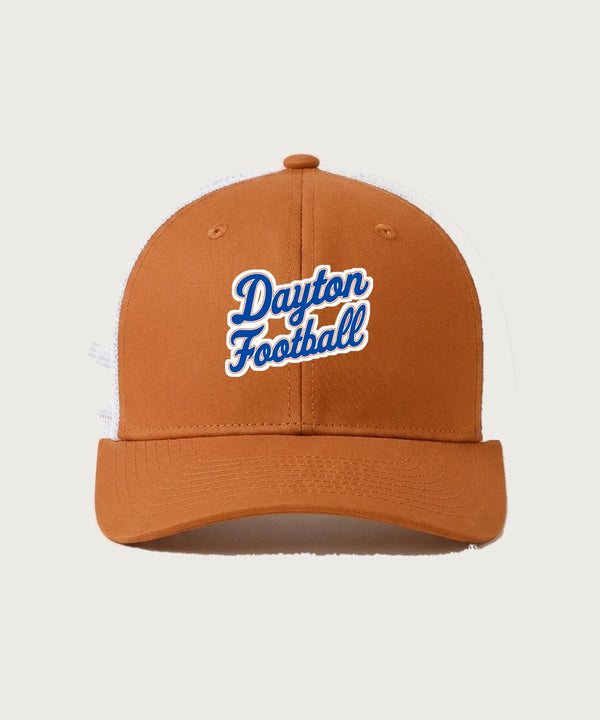 Jonathan Dayton High School Football Team Store - Texas Orange/ White Sport-Tek Club Trucker Cap STC46
