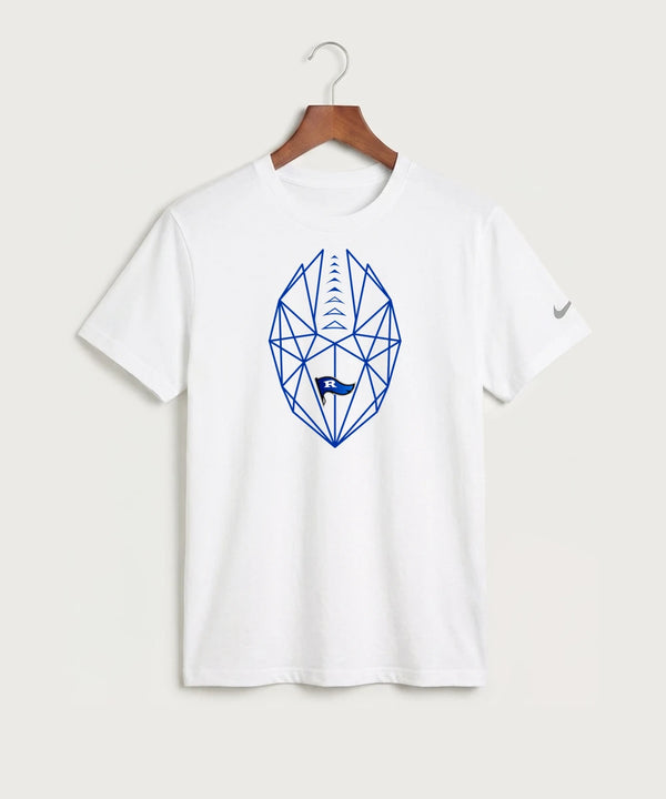 Red Lake County Central Football (Boys) - White Nike Swoosh Sleeve rLegend Tee NKDX8730