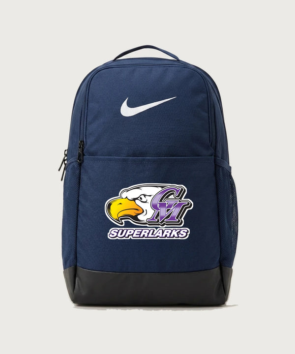 Grand Meadow Football - Midnight Navy Nike Brasilia Medium Backpack NKDH7709