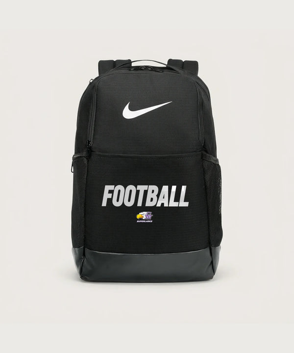 Grand Meadow Football - Black Nike Brasilia Medium Backpack NKDH7709