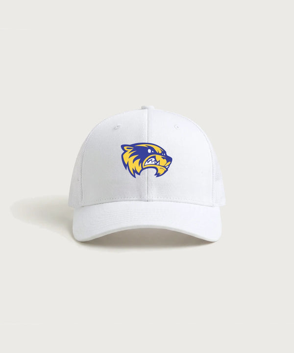 Wadena Deer Creek High School Football (Boys) - White/ White Sport-Tek Club Trucker Cap STC46