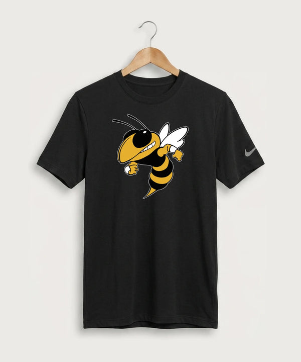 Perham High School Football (Boys) - Black Nike Swoosh Sleeve rLegend Tee NKDX8730