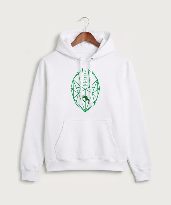 Pine City High School Football (Boys) - White Port & Co Core Fleece Pullover Hooded Sweatshirt. PC78H