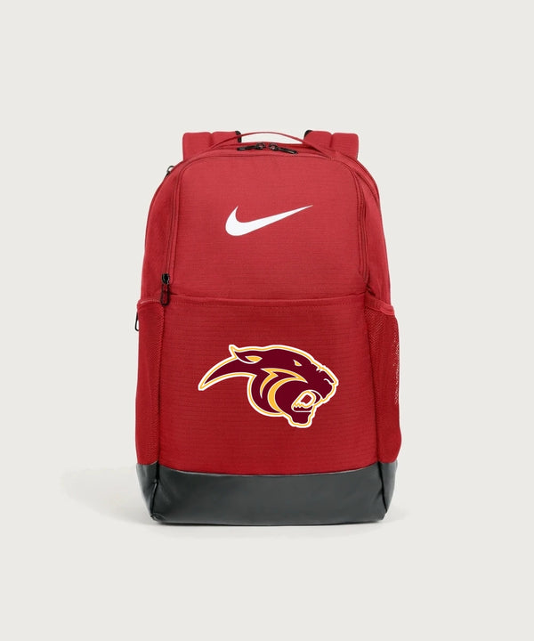 Pine Island High School Football (Boys) - University Red Nike Brasilia Medium Backpack NKDH7709