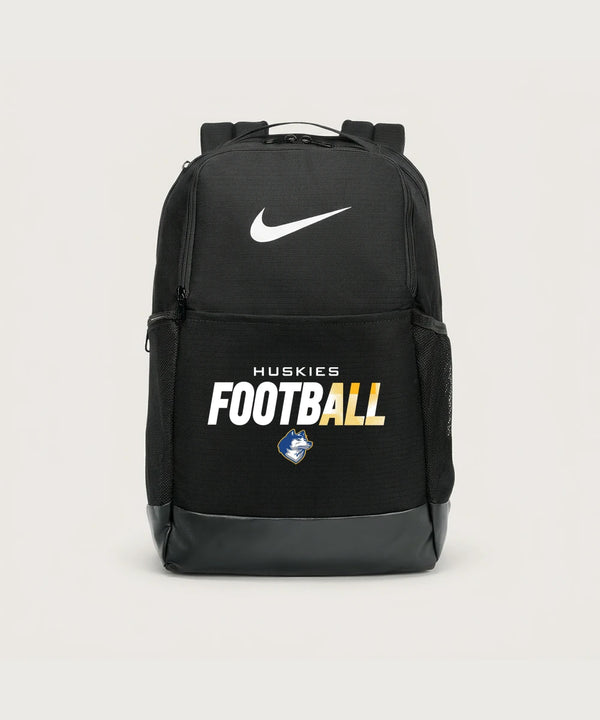 Bigfork Senior High School Football (Boys) - Black Nike Brasilia Medium Backpack NKDH7709