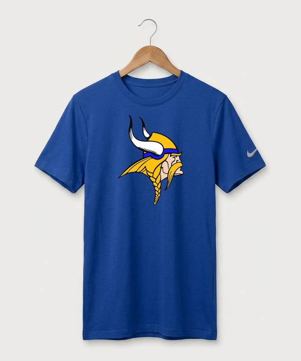 Hayfield High School Volleyball (Girls) - Game Royal Nike Swoosh Sleeve rLegend Tee NKDX8730