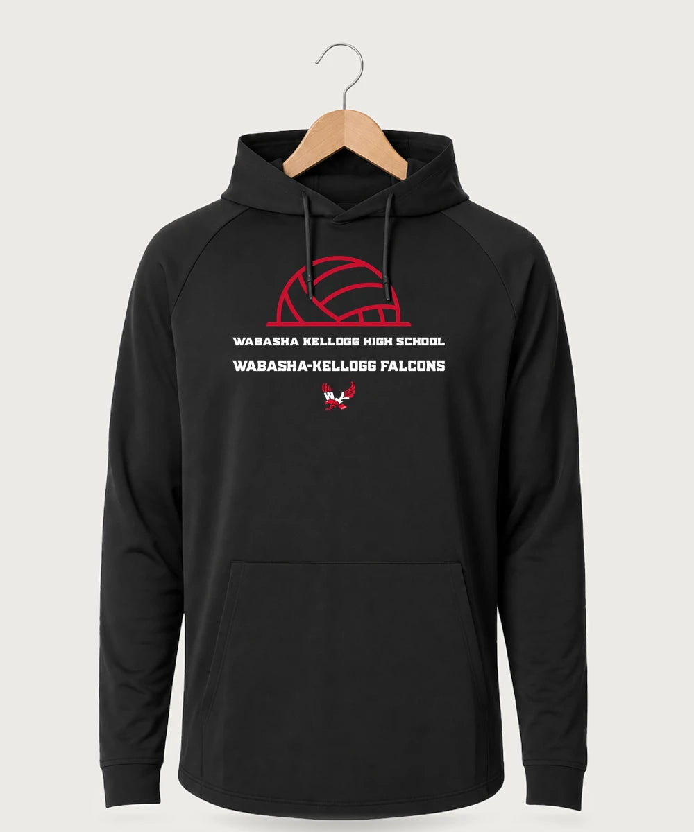 Wabasha Kellogg High School Volleyball (Girls) - Black Hoodie