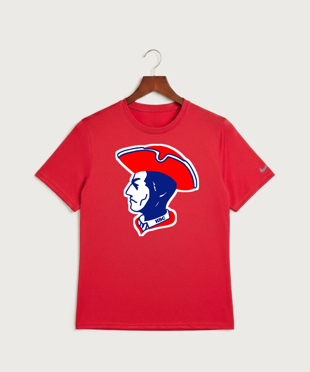 Hills-Beaver Creek High School Volleyball (Girls) - University Red Nike Swoosh Sleeve rLegend Tee NKDX8730
