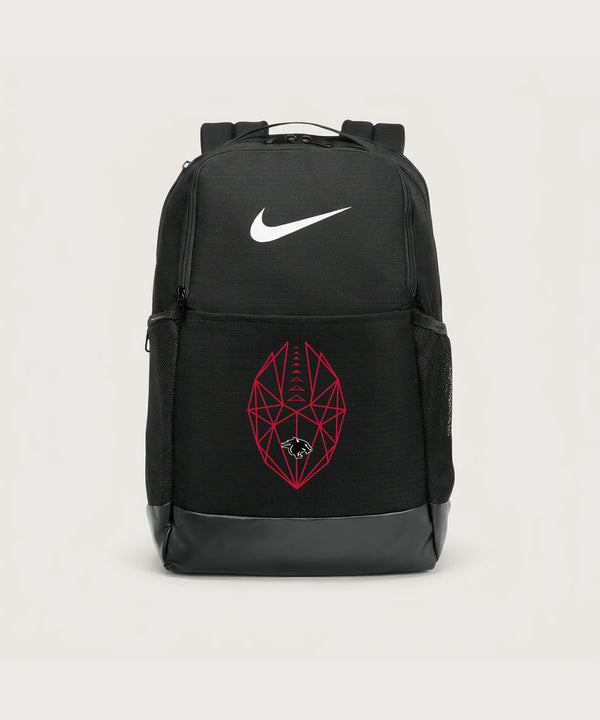 Nrheg Panthers High School Football (Boys) - Black Nike Brasilia Medium Backpack NKDH7709