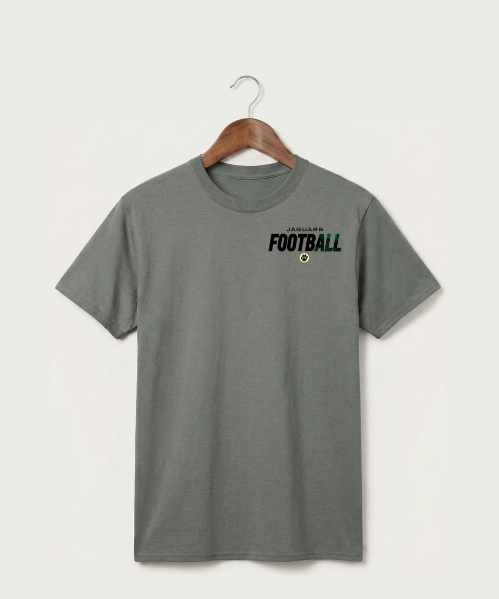 Ashwaubenon High School Football (Boys) (Sandbox) - Medium Grey Port & Co Core Cotton Tee. PC54