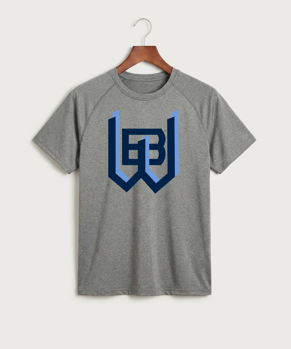 West Bend West High School Football - Gray Tee