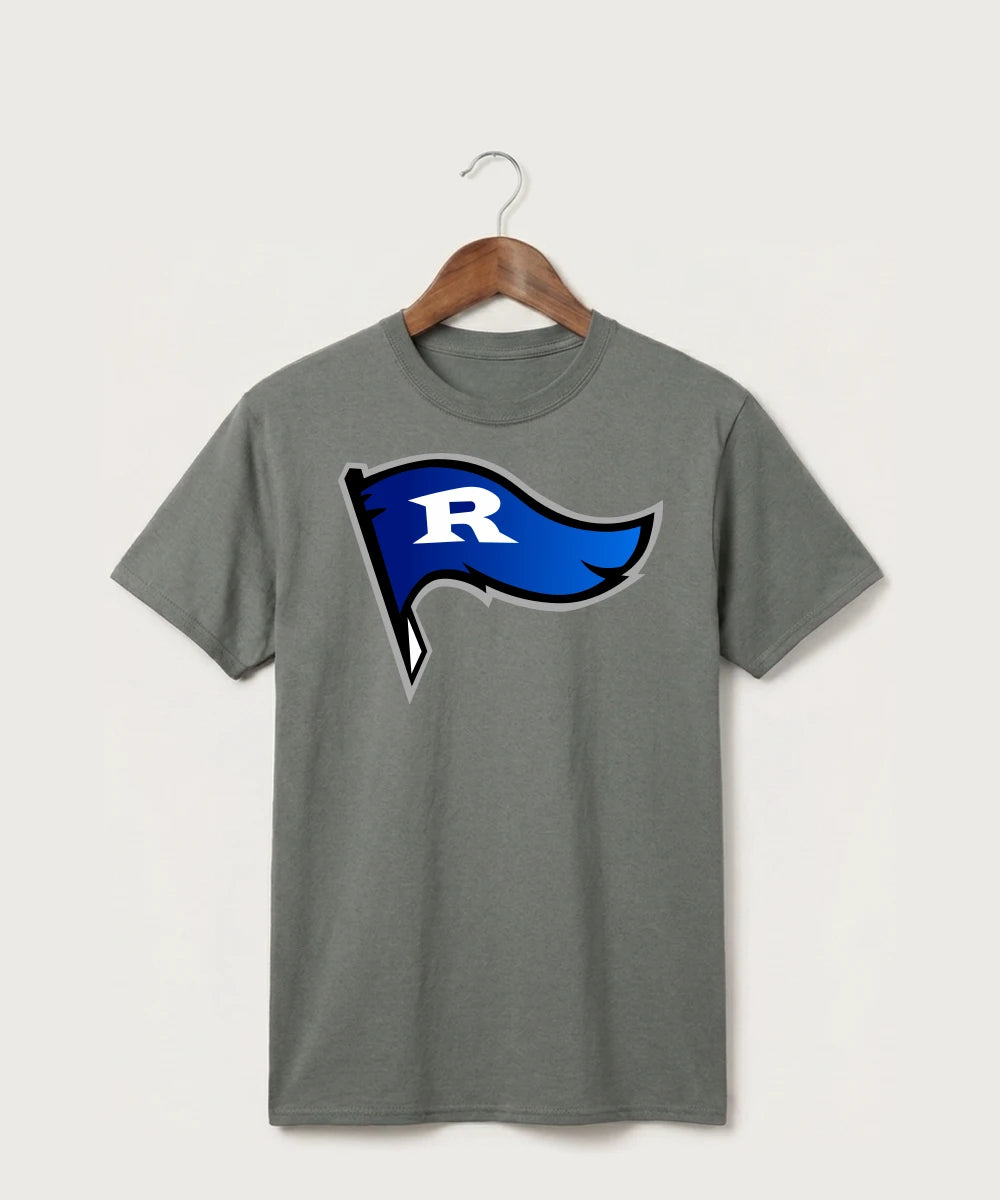Red Lake County Central Football (Boys) - Medium Grey Port & Co Core Cotton Tee. PC54