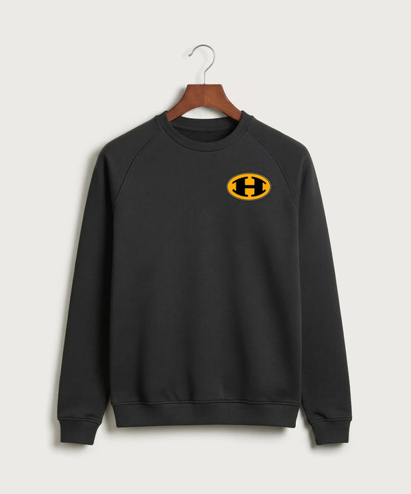 Hutchinson High School Football (Boys) - Black Crewneck