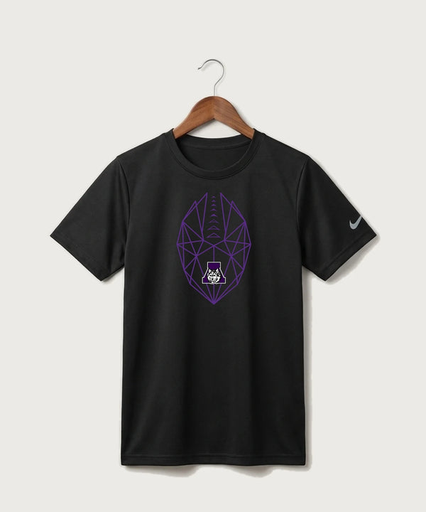 Albany High School Football (Boys) - Black Nike Youth Swoosh Sleeve rLegend Tee NKDX8787