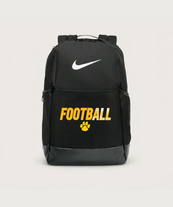 Plainview Elgin Millville H S Football (Boys) - Black Nike Brasilia Medium Backpack NKDH7709