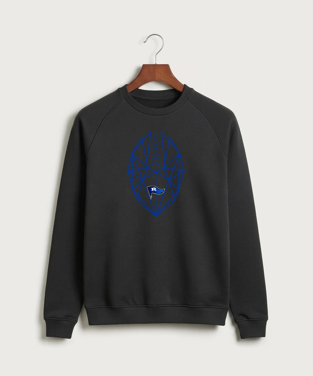 Red Lake County Central Football (Boys) - Black Crewneck