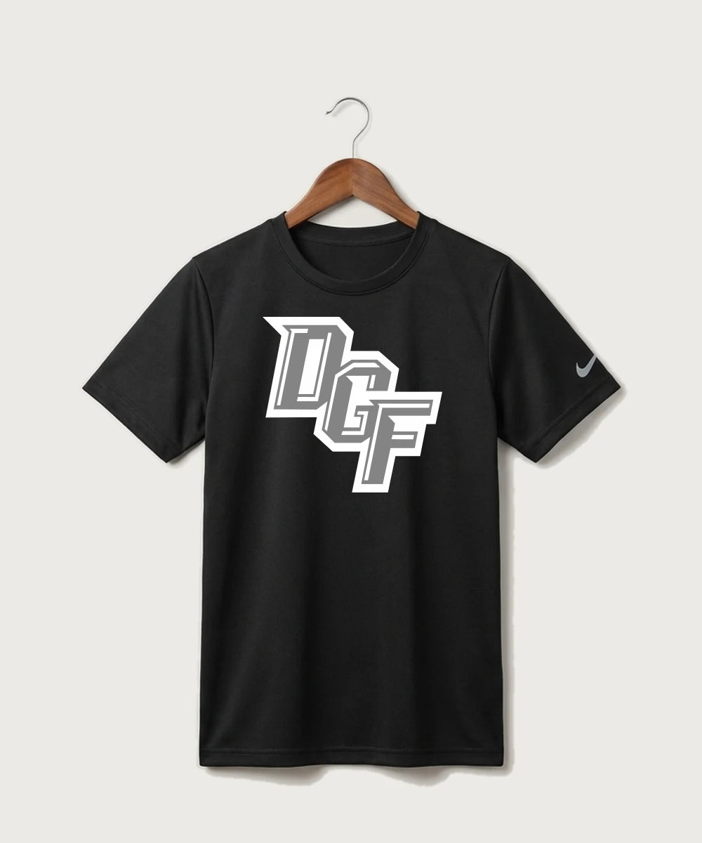 DGF High School Football (Boys) - Black Nike Youth Swoosh Sleeve rLegend Tee NKDX8787