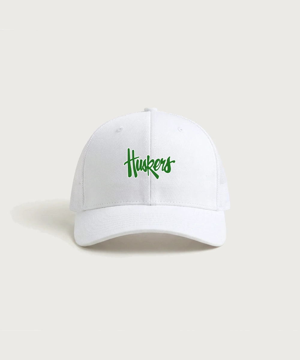 Holdingford High School Football (Boys) - White/ White Sport-Tek Club Trucker Cap STC46