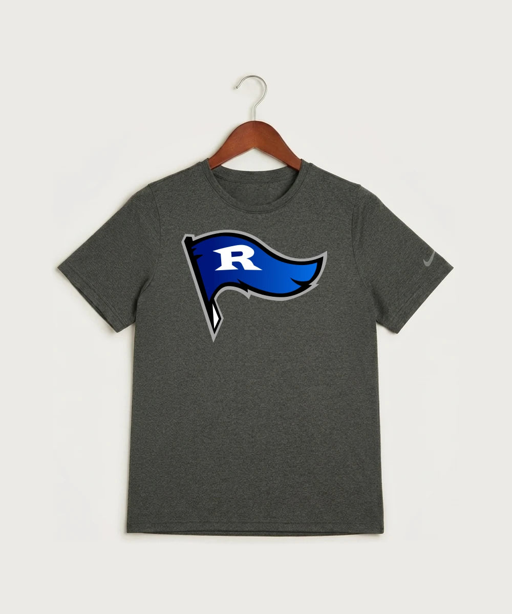 Red Lake County Central Football (Boys) - Dark Smoke Heather Nike Youth Swoosh Sleeve rLegend Tee NKDX8787